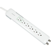 Monoprice 6 Outlet Slim Surge Protector Power Strip with AV Coaxial Protection - 1080 Joules