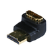Monoprice HDMI Port Saver (Male to Female) - 90 Degree - (No Logo)