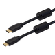 Monoprice 6ft 28AWG Select Series High Speed HDMI Cable w/Ferrite Cores - Black - (No Logo)