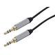 Monoprice 3.5mm Flat TRS Audio Patch Cable, 6ft Black