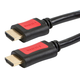 Monoprice 4K High Speed HDMI Cable 25ft - CL2 In Wall Rated 10.2Gbps Active Black (Select, 2)