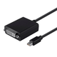 Monoprice Mini DisplayPort 1.1 to DVI Adapter, Black