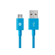 Monoprice Select Series USB-A to Micro B Cable, 2.4A, 22/30AWG, Blue, 3ft