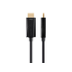 Monoprice SlimRun AV Series High Speed Cable for HDMI-Enabled Devices - 4K @ 24Hz, 10.2Gbps, Fiber Optic, AOC, CL2, 100ft, Black
