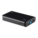 Monoprice Select Plus USB Power Bank, Black, 10,000mAh, 2-Port Up to 2A Output for iPhone, Android, and Galaxy Devices