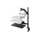 Workstream by Monoprice Sit-Stand Articulating Monitor and Keyboard Workstation