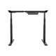 Workstream by Monoprice Sit-Stand Dual-Motor Height Adjustable Table Desk Frame, Electric, Black