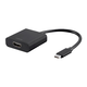 Monoprice Luxe Series USB-C to HDMI Video Adapter, Black