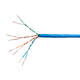 Monoprice SlimRun Cat6 Ethernet Bulk Cable - Stranded, 550MHz, UTP, Pure Bare Copper Wire, 28AWG, 1000ft, Blue