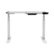 Workstream by Monoprice Sit-Stand Dual-Motor Height Adjustable Table Desk Frame, Electric, White