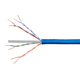 Monoprice Entegrade Cat6A Ethernet Bulk Cable - Solid, 550MHz, UTP, CMP, Plenum, Pure Bare Copper Wire, 10G, 23AWG, 1000ft, Blue