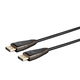 Monoprice SlimRun AV DisplayPort Cable, 32.4Gbps, 8K@30Hz, 5K@60Hz, 4K@120Hz, Fiber Optic, AOC, 50ft