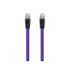 Monoprice Entegrade Series Cat8 24AWG S/FTP Ethernet Network Cable, 2GHz, 40G, 1ft Purple
