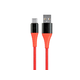 Monoprice AtlasFlex Series Durable USB 2.0 Type-C to Type-A Charge & Sync Kevlar-Reinforced Nylon-Braid Cable, 6ft, Red