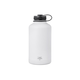 Pure Outdoor by Monoprice Vacuum Sealed 64 fl. oz. Wide-Mouth Water Bottle Growler, White