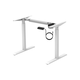 Monoprice Sit-Stand Single Motor Height Adjustable Table Desk Frame, Electric, White