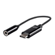 Monoprice USB-C Digital to 3.5mm Auxiliary Audio Adapter, Black