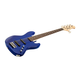 Indio by Monoprice Jamm 5-string Electric Bass with Gig Bag Blue
