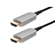 SlimRun AV HDR High Speed Cable for HDMI-Enabled Devices - 4K @ 60Hz, HDR, 18Gbps, Fiber Optic, AOC, YCbCr 4:4:4, 7m, Black
