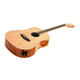Idyllwild by Monoprice Quilted Ash Acoustic Steel String Guitar with Fishman Pickup Tuner and Gig Bag