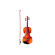 Stage Right Sonata by Monoprice 3/4 Flamed Maple Violin Outfit with Music Stand, Violin Stand, Case, Bow, and Rosin