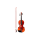 Stage Right Sonata by Monoprice 4/4 Flamed Maple Violin Outfit with Music Stand, Violin Stand, Case, Bow, and Rosin
