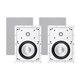 Sycamore by Monoprice Architectural In-Wall Speakers 6.5in 2-way Aluminum with Micro Ceramic Composite Tweeter (Pair)