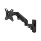 Workstream by Monoprice Easy Adjustable Full-Motion Gas-Spring 2-Segment Wall Mount for Monitors Up To 27in, Max Weight 15.4lbs