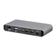 Monoprice Thunderbolt 3 Dual DisplayPort Docking Station with USB-C MFDP Support for non-Thunderbolt 3 Devices, with Thunderbolt 3 USB Type-C Cable (v2)
