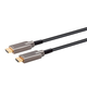 Monoprice 4K SlimRun AV High Speed HDMI Cable 50ft - Outdoor Rated AOC 18Gbps Armored Black