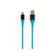 Monoprice AtlasFlex Series Durable USB 2.0 Type-C to Type-A Charge & Sync Kevlar-Reinforced Nylon-Braid Cable, 3ft, Blue