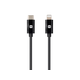 Monoprice Essential Apple MFi Certified Lightning to USB-C Charging Cable - 1.5ft, Black