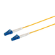 Monoprice Single-Mode Fiber Optic Cable - LC/LC, 9/125 Type, Simplex, Yellow, 1m