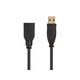 Monoprice Select USB 3.0 USB-A to USB-A Female Extension Cable  6ft  Black