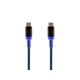 Monoprice Stealth Charge & Sync USB 2.0 Type-C to Type-C Cable, Up to 3A/60W, 10ft, Blue