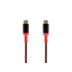 Monoprice Stealth Charge & Sync USB 2.0 Type-C to Type-C Cable, Up to 3A/60W, 1.5ft, Red