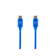 Monoprice Palette Series USB 2.0 USB-C to USB-C Charge & Sync Nylon-Braid Cable  6ft  Blue