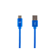 Monoprice Palette Series USB 2.0 USB-C to USB-A Charge and Sync Nylon-Braid Cable  6ft  Blue