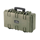 Pure Outdoor by Monoprice Weatherproof Hard Case with Customizable Foam, 22 x 14 x 8 in, OD Green
