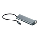 Monoprice SuperSpeed 4-Port USB-C Hub, Gray