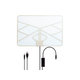 Monoprice Clear Window or Wall Mount Paper Thin HDTV Antenna with In-line Active Amplifier