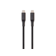 Monoprice AtlasFlex Series Durable USB 3.2 Gen 2 Type-C Data & Power Kevlar Reinforced Nylon-Braid Cable, 5A/100W, 1m, Black