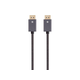 DisplayPort 1.2 EasyPlug Nylon Braided Cable, 10ft, Gray