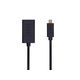 Monoprice 4K UltraFlex Small Diameter High Speed HDMI Female to Micro HDMI Male Passive Cable - 4K@60Hz 18Gbps 36AWG, 3ft Black
