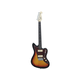 Indio by Monoprice Offset OS30 DLX Electric Guitar with Gig Bag - Sunburst