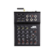 Stage Right by Monoprice ix4B 4-Channel Live Sound and Recording Mixer with Bluetooth, USB, and Effects