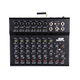 Stage Right by Monoprice ix8B 8-Channel Live Sound and Recording Mixer with Bluetooth, USB, and Effects