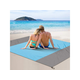 Sand Free Beach Blanket, 78" x 75" Oversized Waterproof Beach Mat Quick Drying Heat Resistant Lightweight Outdoor Picnic
