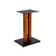Monolith by Monoprice 24in Cherry Wood Speaker Stand with Adjustable Top Plate, Cherry (Each)