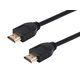 Commercial Series Premium High Speed HDMI Cable -4K@60Hz, HDR, 18Gbps, YCbCr 4:4:4, OD 0.22in, 30AWG, CL2, 6ft, Black